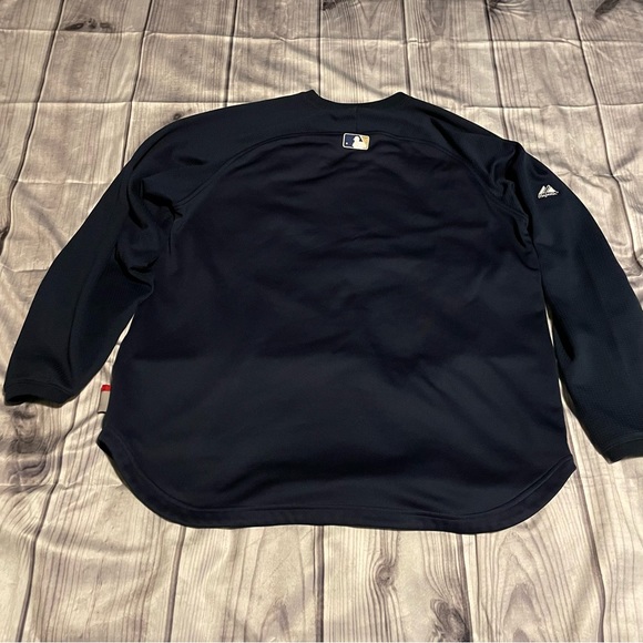 San Diego Padres Authentic Vintage Sweater MLB Majestic - Picture 4 of 4